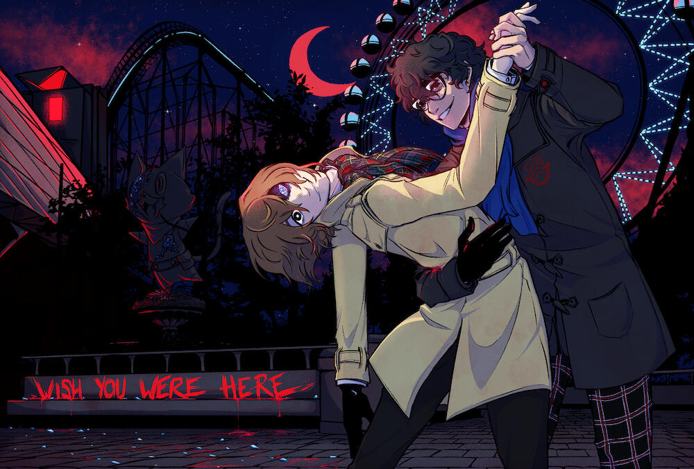 Knife's Edge: A Shuakeshu Horror Zine | Postcard