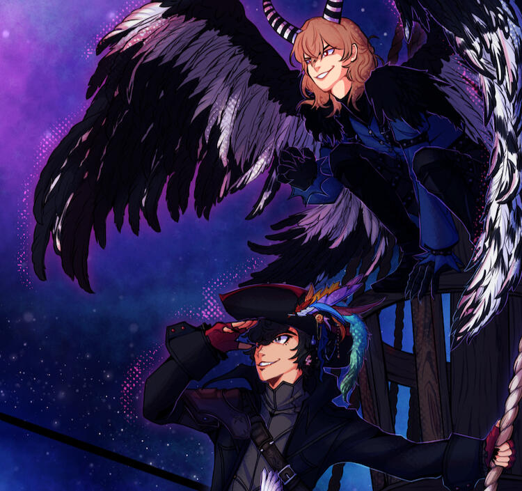 Happily Ever After: An Akeshuake Fantasy Zine | Wallpaper